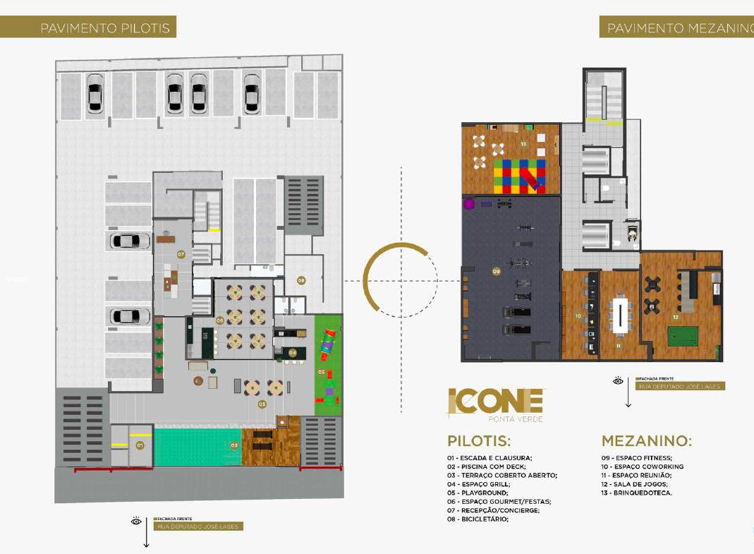 Pessoas, em, restaurante, apartamento, ícones, jogo